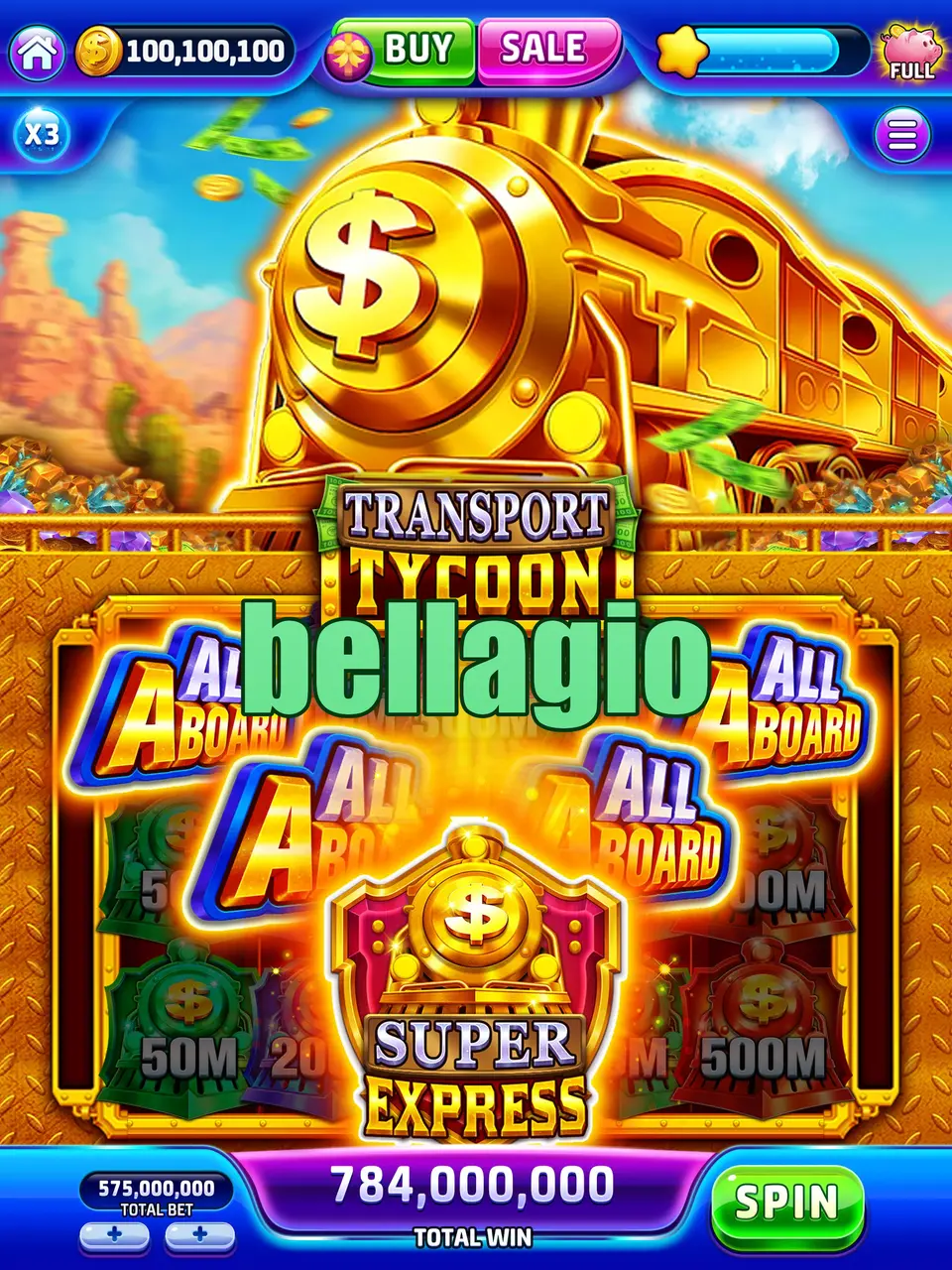bellagio Masuk
